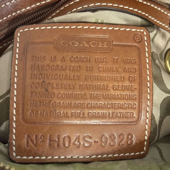 Coach Legacy Leather Cross Body Bag H04S-9328 - Picture 9 of 9